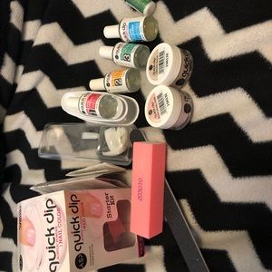 quick dip nail starter kit + some